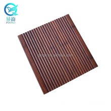 Terrasse en bambou foncé de haute qualité